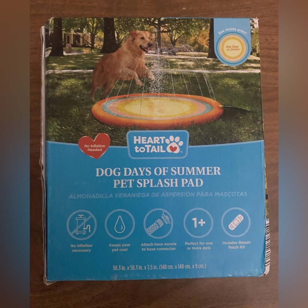 Heart to Tail Splash Pad for dogs